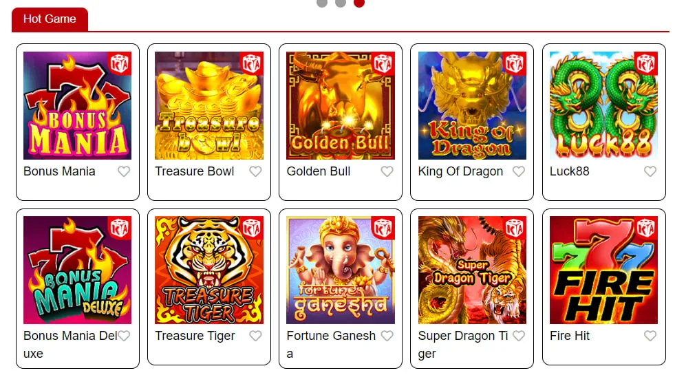 Some popular types of FUN88 Jackpot games